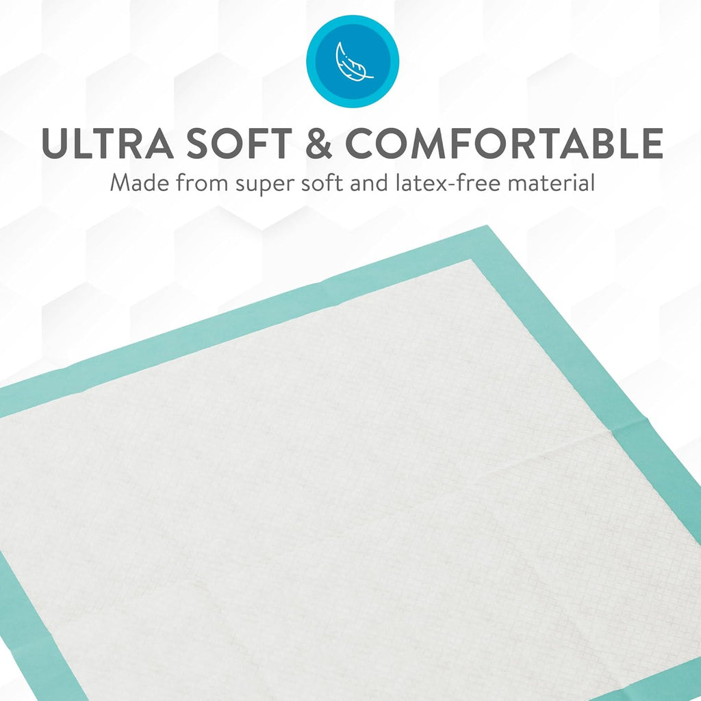 Inspire Disposable Underpads – Waterproof Bed & Chair Protection (36 × 36 in, 50 Count)