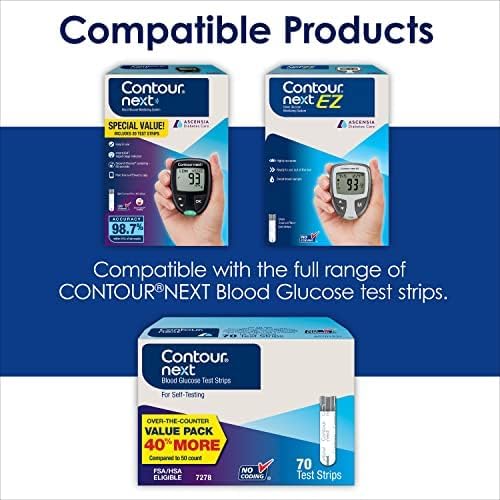 Ascensia CONTOUR NEXT EZ Blood Glucose Monitor Kit