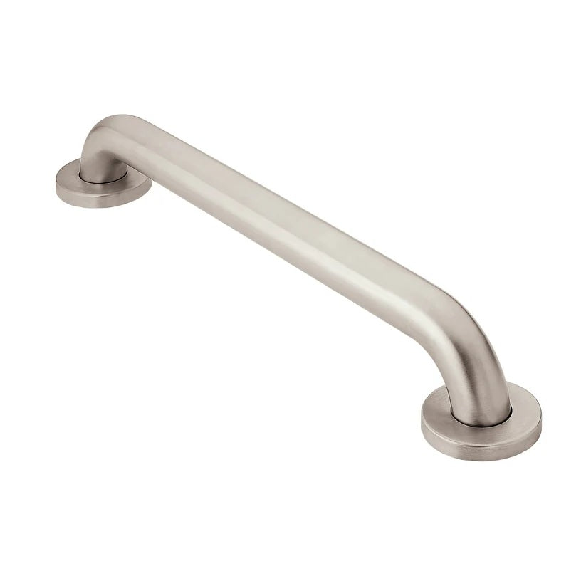 Moen 18-Inch Bathroom Grab Bar – Stainless Steel Safety Support for Seniors, Shower & Bathtub (Concealed Mount Design)