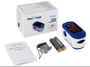 Fingertip Pulse Oximeter – Blood Oxygen Saturation (SpO₂) Monitor
