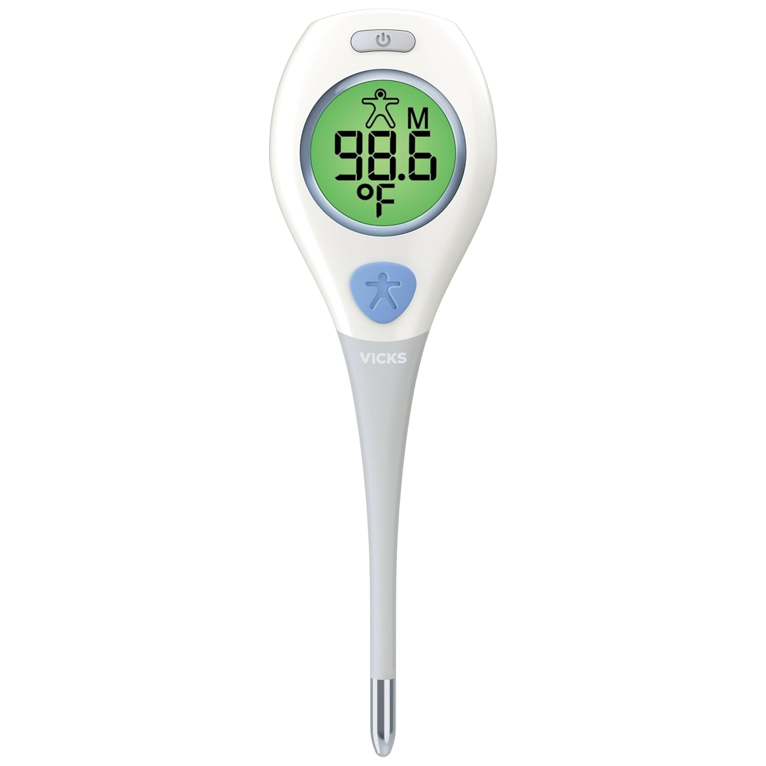Vicks Rapid Read Digital Thermometer – Fast 2-Second Fever Thermometer for Adults, Kids & Babies (FSA Eligible)