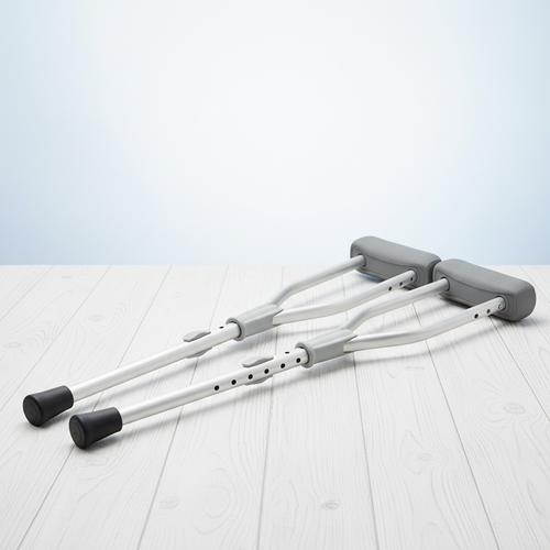 Adjustable Aluminum Crutches