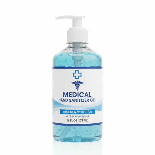 Advanced Hand Sanitizer Gel 16oz Pump Bottle