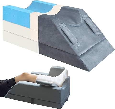 KingPavonini Adjustable Leg Elevation Pillow